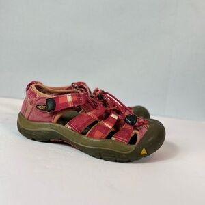 Keen Kids Newport H2 Pink Sport Outdoor Adjustable Waterproof Sandals Girls Sz 3